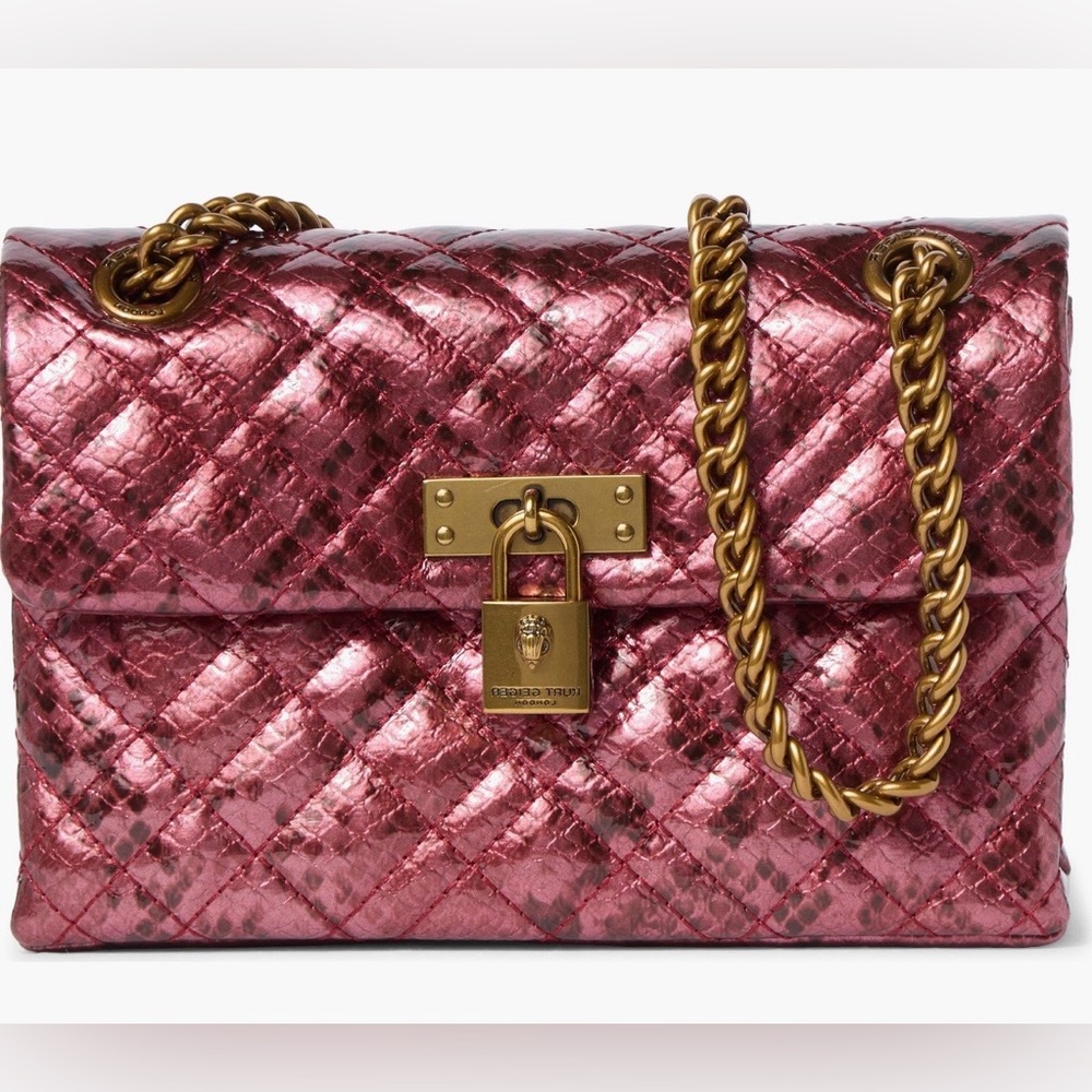 Kurt Geiger London ~ NWT  Mini Brixton Lock Bag - Picture 3 of 7